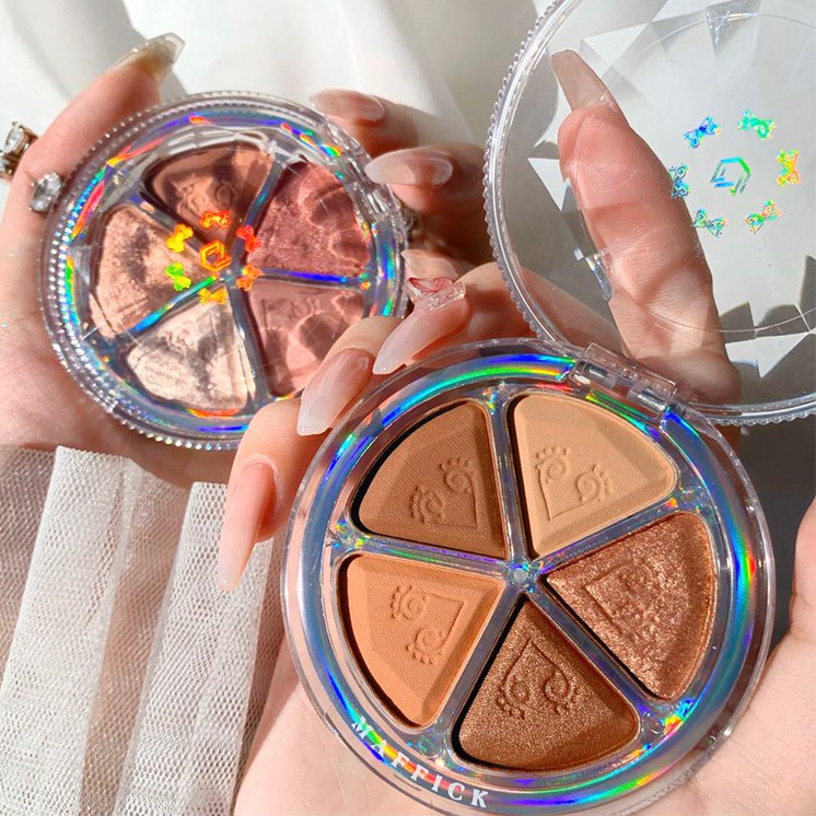 Phấn Mắt Kiêm Má Nhũ Bắt Sáng Maffick Petal Hoa 5 Cánh | BigBuy360 - bigbuy360.vn