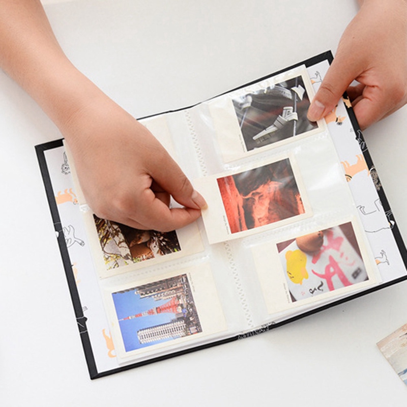 Album mini để ảnh 3 inch chụp lấy liền Fuji 84 ngăn tiện dụng