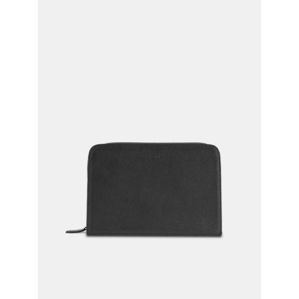 Ví Clutch Nam Cầm Tay Da Bò Epsom Cao Cấp FRANK Zipper Clutch Nhiều Ngăn Sang Trọng Tiện Dụng