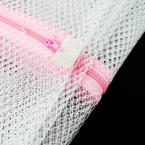 Set 3 Túi Lưới Giặt Đồ Lót &amp; Vớ Có Khóa Kéo Kích Thước Vừa / 1 / 2