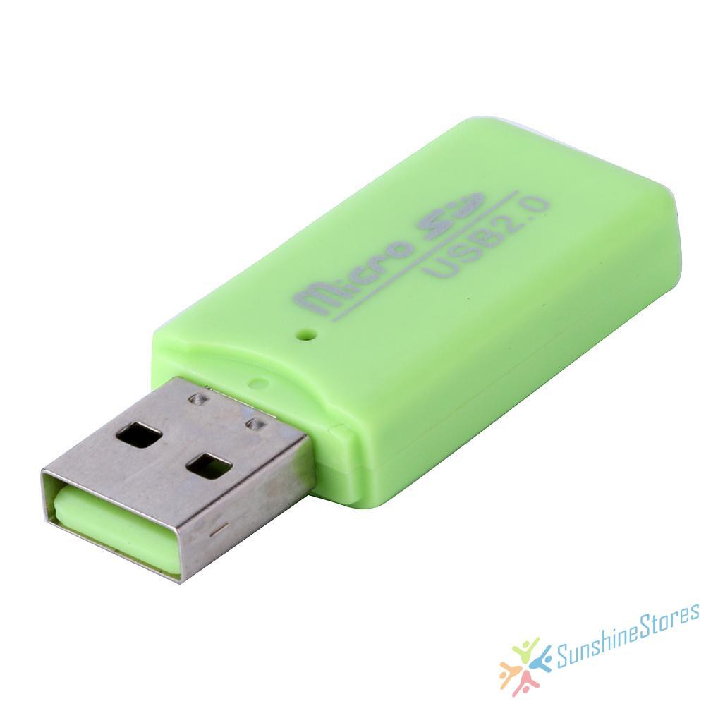 Đầu Đọc Thẻ Nhớ Usb 2.0 Cho Micro Sd / Tf T-flash