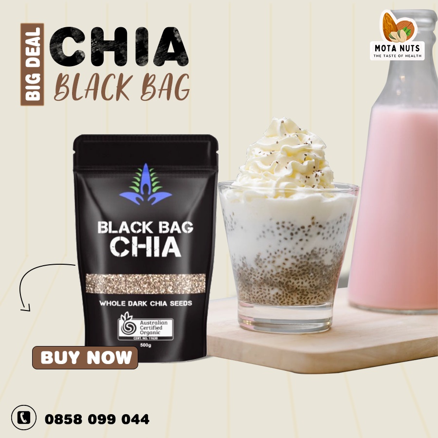 Hạt chia Úc - Black Bag - 500g