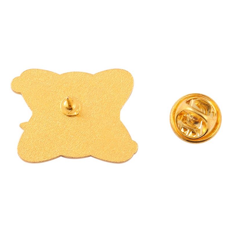 Trâm Cài Áo Hình Vui Nhộn Bằng Hợp Kim Unisex