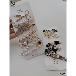 Set phụ kiện kẹp đá phối đồ siêu xinh DORIS S108