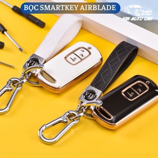 Bọc chìa khóa smartkey airblade, sh, vision, lead - tặng kèm móc khóa