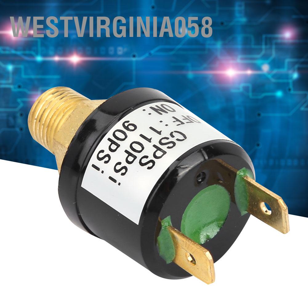 Có thể bán buôn 90-110 PSI Công tắc điều khiển áp suất máy nén khí nặng Westvirginia058 Hàng giao ngay