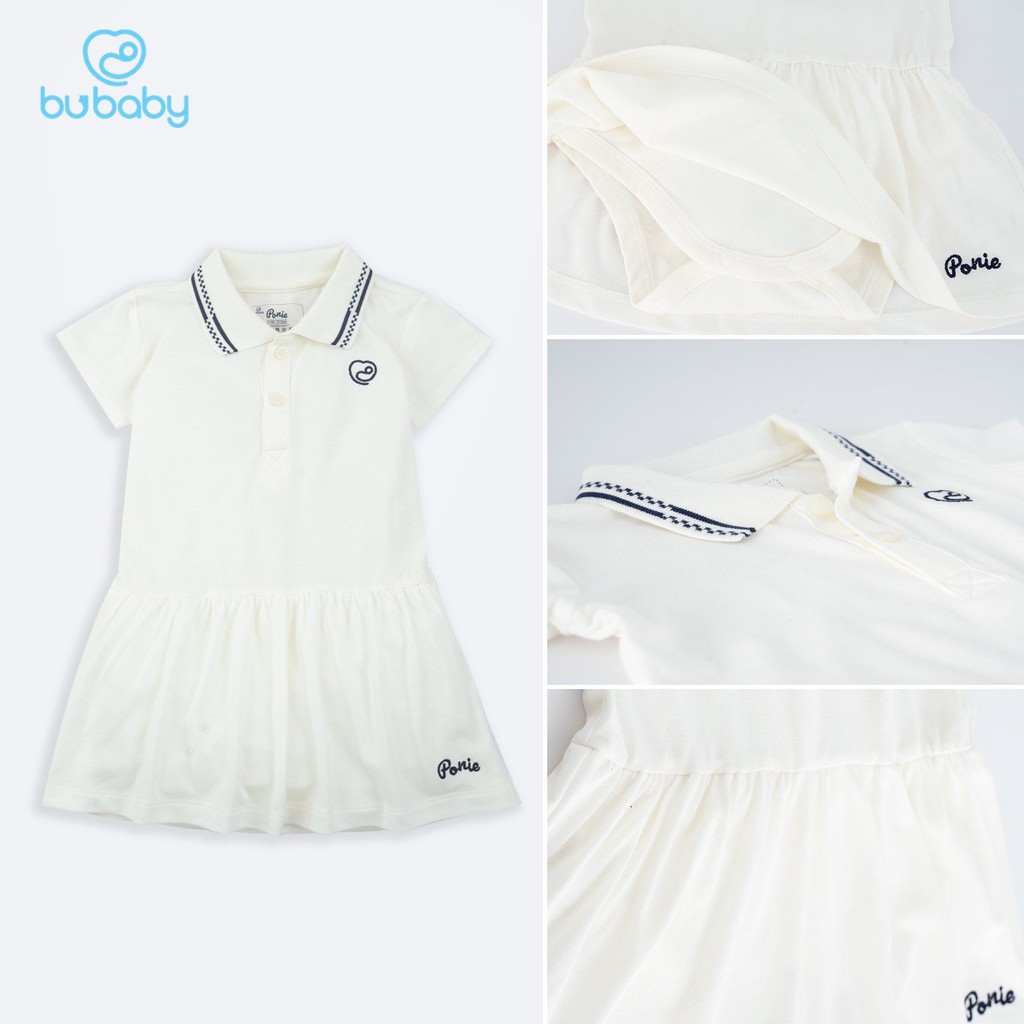 Body váy polo Bu Ponie - Bộ body váy cho bé gái Bubaby