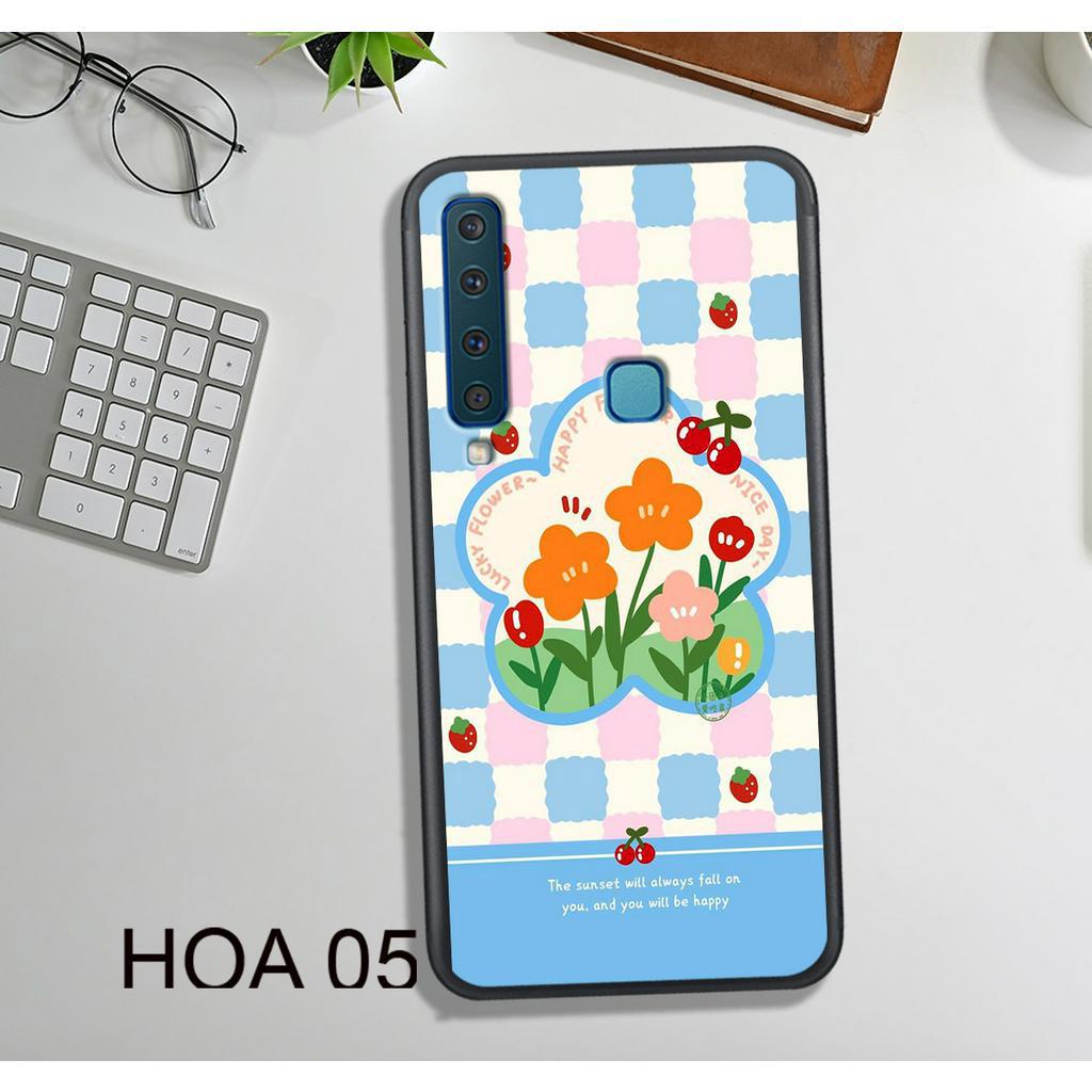 Ốp Lưng  Samsung A30S - A50 - A70 - A7 2018 - A9 2018, In Hình HOA, Màu Sắc Bắt Mắt.