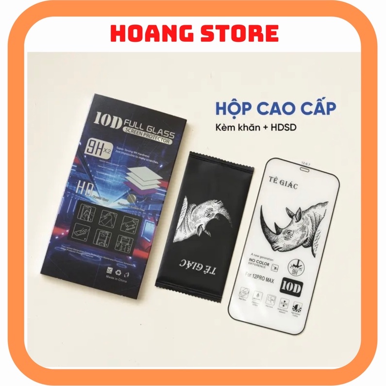 Kính cường lực iphone  6 7 8lus xs xsmax 11 11pro 11promax 12 12pro 12promax 13 13pro 13promax ful màn hình
