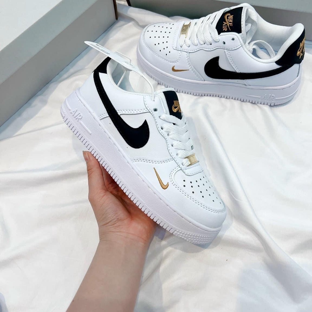 Giày air force 1 tích vàng móc đen đủ size nam nữ hàng 1/1 | BigBuy360 - bigbuy360.vn