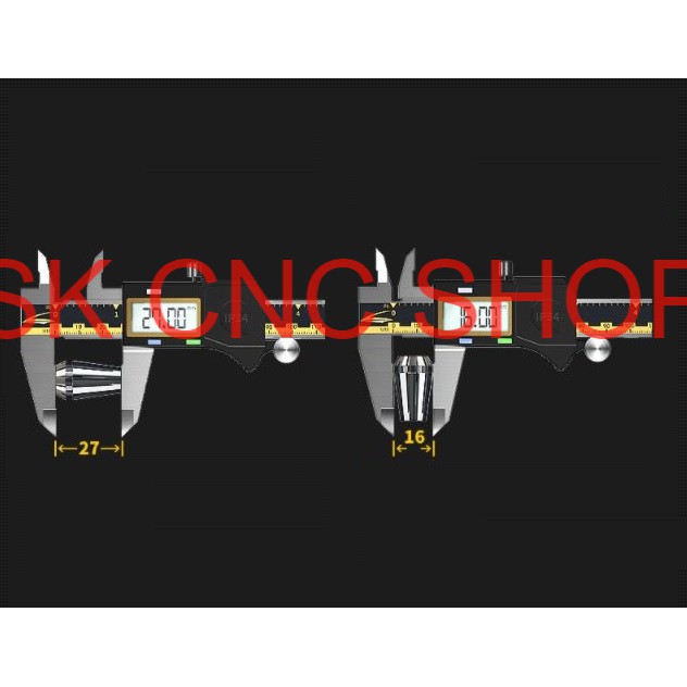 Kẹp mũi dao CNC - Collet Nut ER16 - SK CNC SHOP