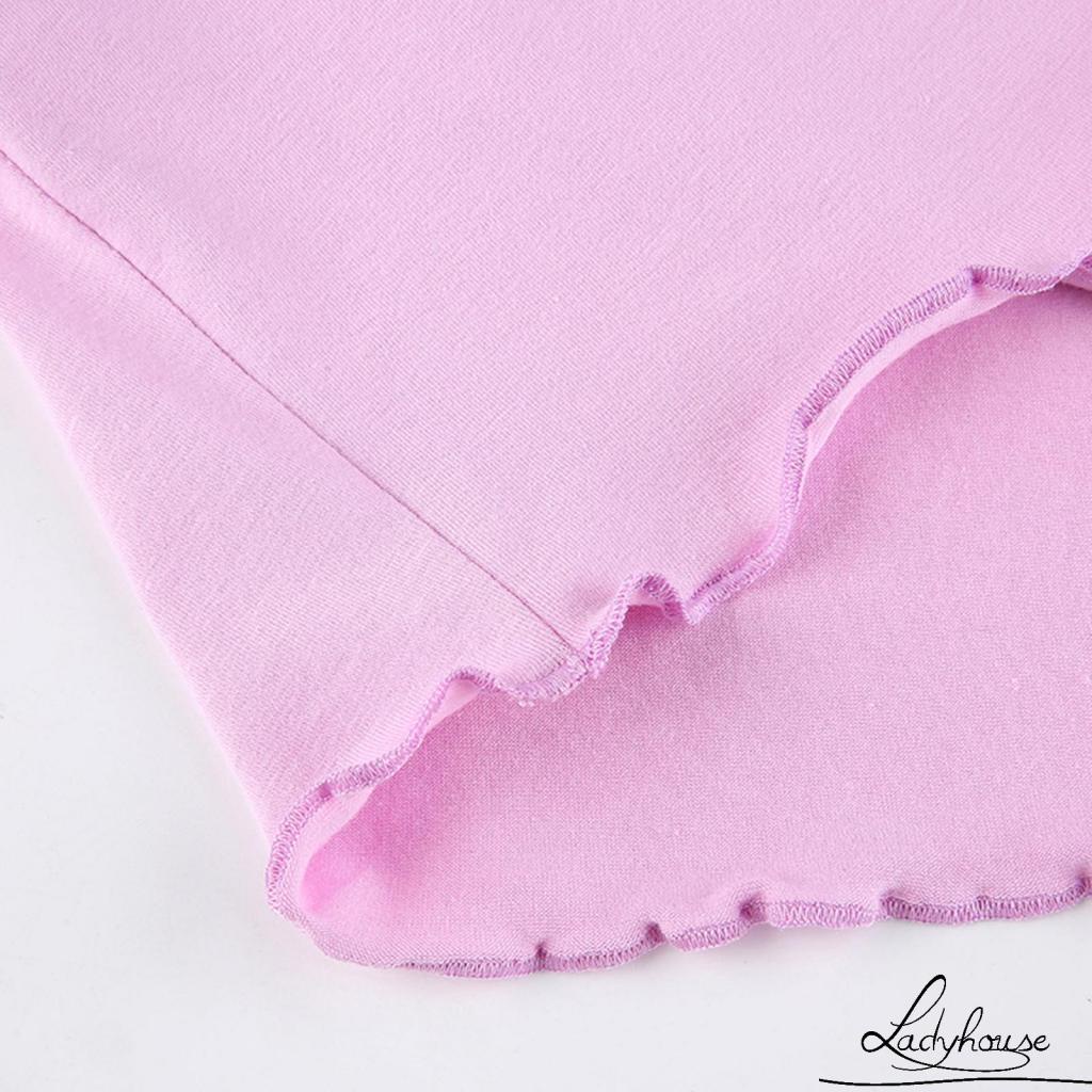 Áo Croptop Tay Ngắn In Họa Tiết Mặt Trăng Ngôi Sao Thời Trang Mùa Hè Cho Nữ