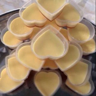 Hộp bánh FLan Trái Tym( 1 lốc 50hộp kèm nắp)