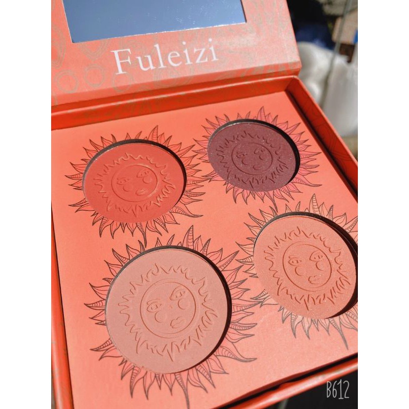 Phấn mắt má 4 ô to Fuleiz nội địa trung makeup cực dễ | BigBuy360 - bigbuy360.vn