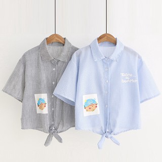 Áo Sơ Mi Nữ Croptop Summer 868