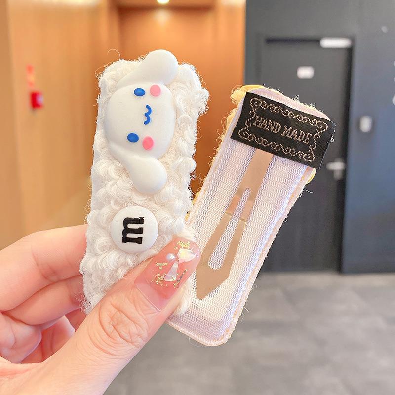 Kẹp tóc đính bông thú hoạt hình nhiều kiểu dễ thương K29