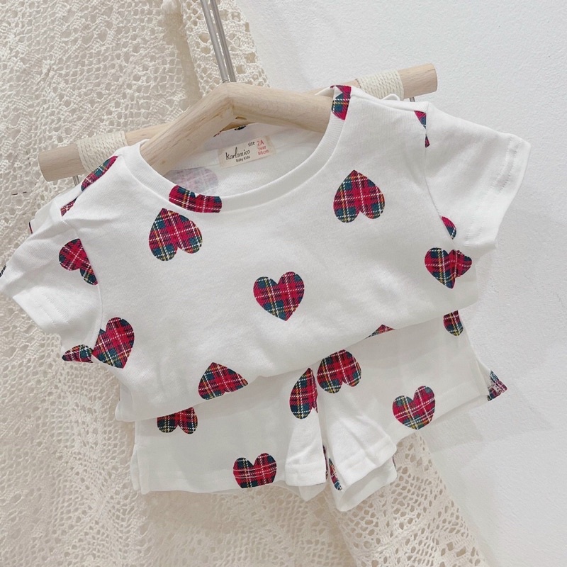 Set bộ cotton bé trai bé gái