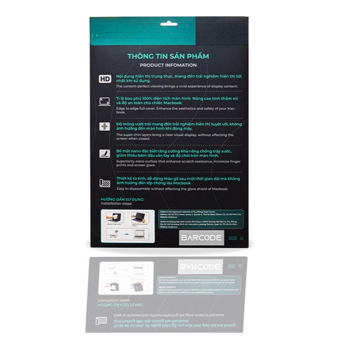 Bộ dán màn hình Andora Anti - Reflection cho MacBook Pro 14 inch 2021