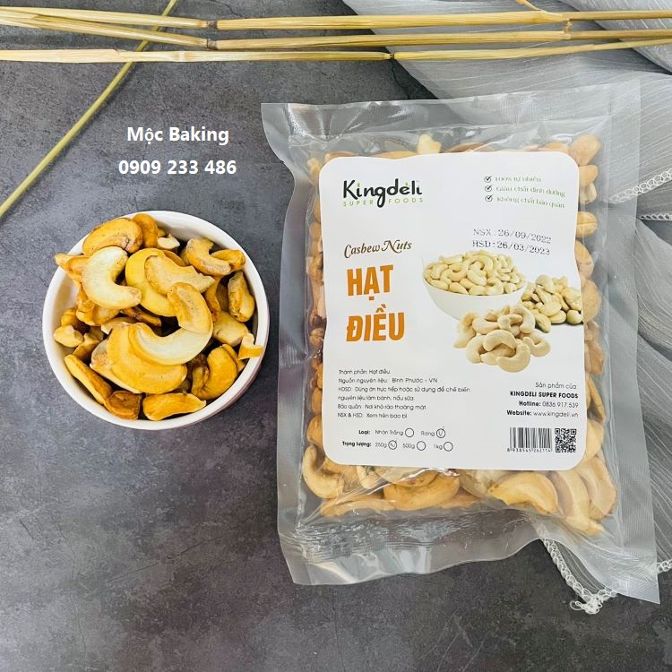 Hạt điều rang chín Việt Nam 100gr, 250gr