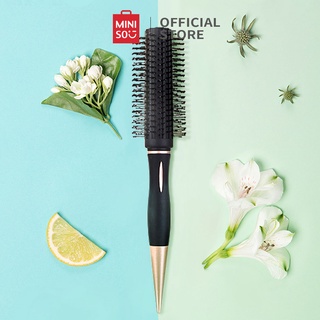 Lược Tròn Chải Uốn Xoăn Miniso - Hàng chính hãng