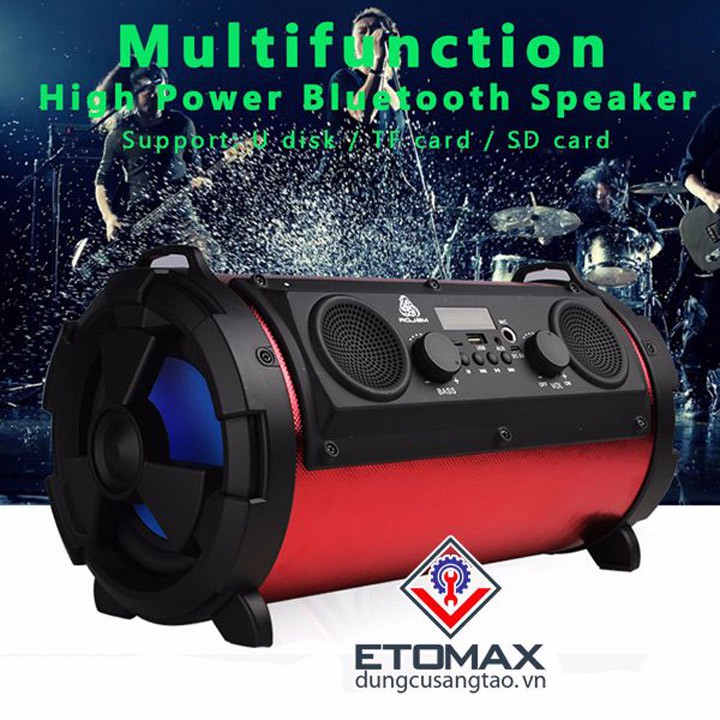 Loa bluetooth công nghệ siêu trầm HBPC1602 cao cấp