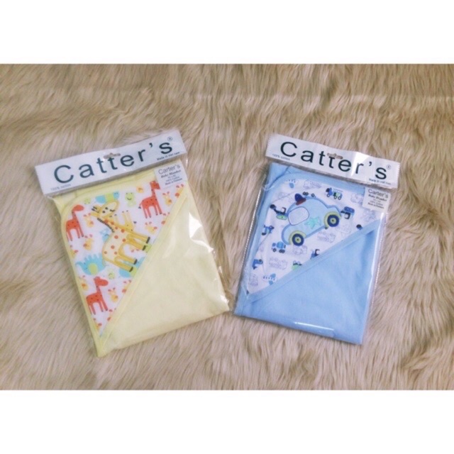 Chăn Ủ Cotton Có Mũ Cho Bé - Ủ cartet thái
