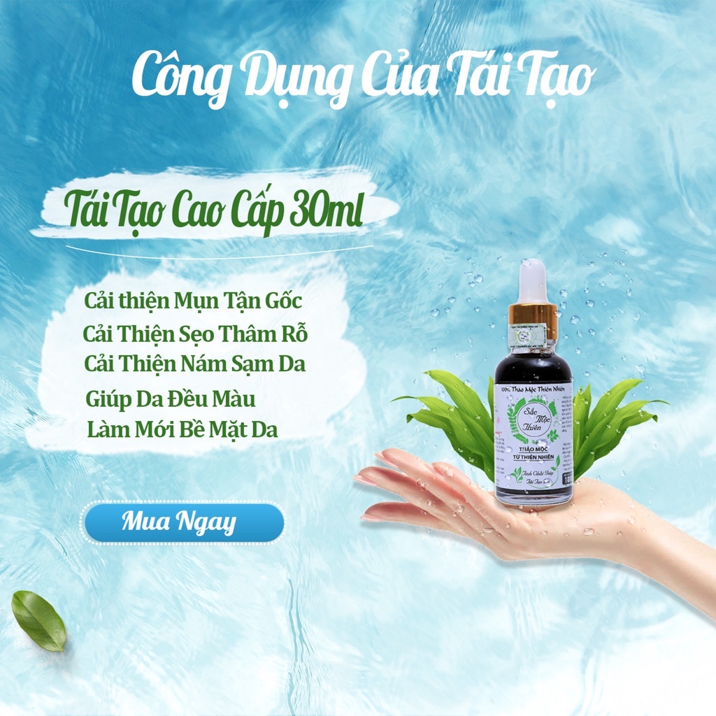 Set 2 Chai Tinh Chất Giúp Tái Tạo Sắc Mộc Thiên