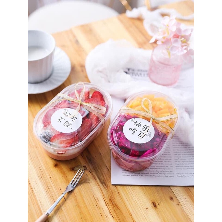 Set 50 Hộp nhựa Mousse Vuông B10-8