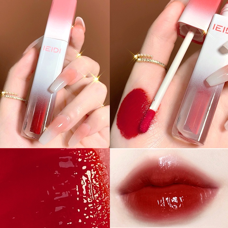 [Hàng mới về] Son bóng IEIDI lâu trôi tạo hiệu ứng ánh gương độc đáo