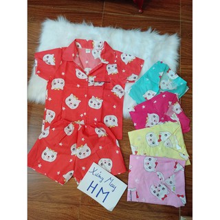 Combo 10 bộ pizama kate hình thật