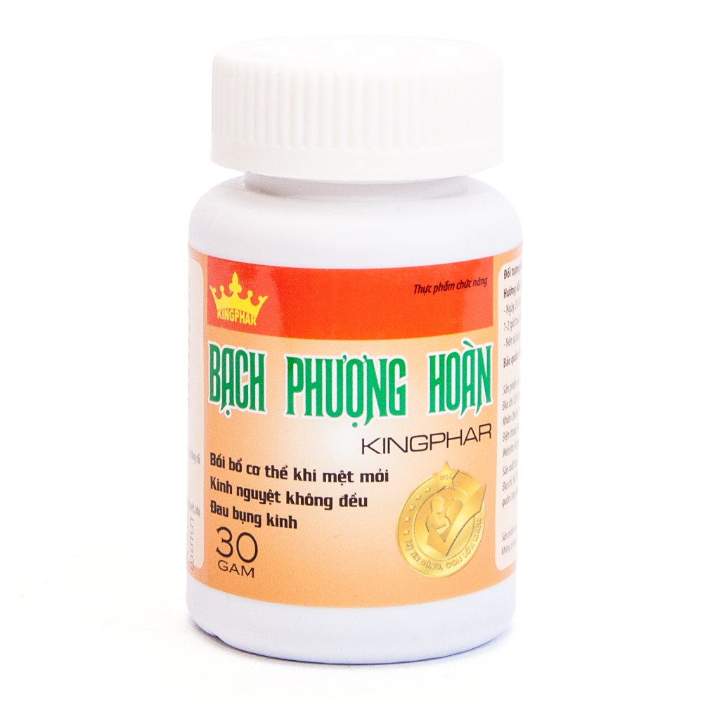 Bạch Phượng Hoàn – Hỗ trợ điều trị rối loạn kinh nguyệt, giảm đau bụng kinh (Hộp 30 viên)