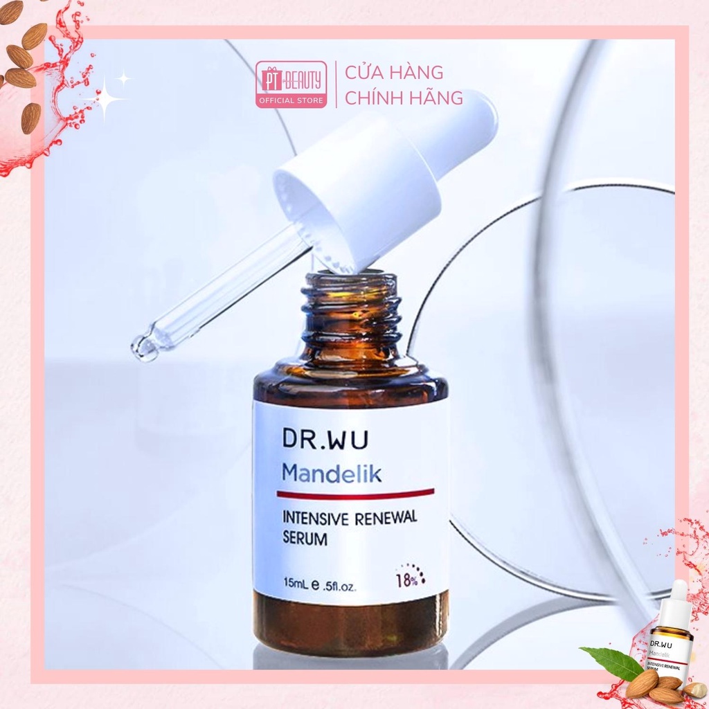 Serum Giúp Ngừa Mụn, Tái Tạo Da Dr Wu Serum Mandelic Acid 18% 15ml/ 30ml