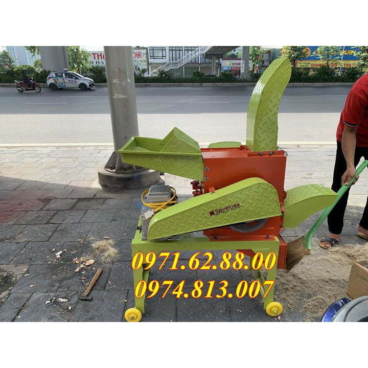 Máy băm cành cây nhỏ làm phân xanh điện 1 pha 220v