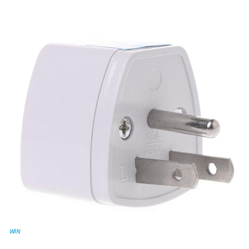 Ổ Cắm Chuyển Đổi Uk Eu Au Sang Us 3pins Ac Tiện Dụng Mang Theo Du Lịch | BigBuy360 - bigbuy360.vn