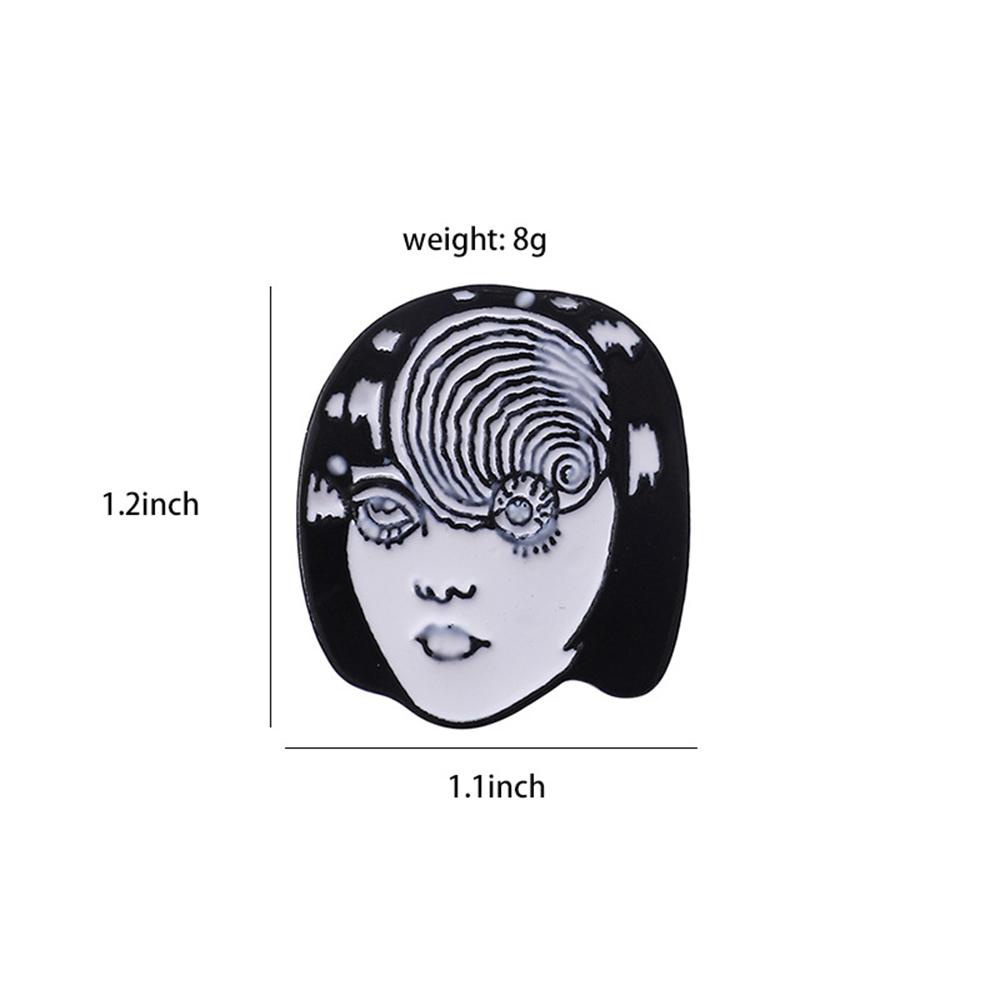 Huy Hiệu Cài Áo Hình Nhân Vật Hoạt Hình AUGUSTINA Junji Ito Corsage Kawakami Tomie Horrific Picasso