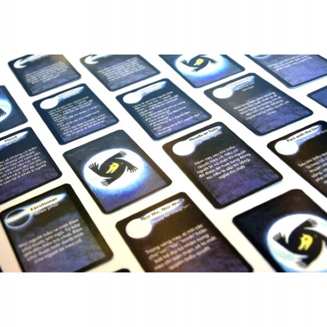 Board Game Bài Ma Sói Characters Cơ Bản Việt Hoá