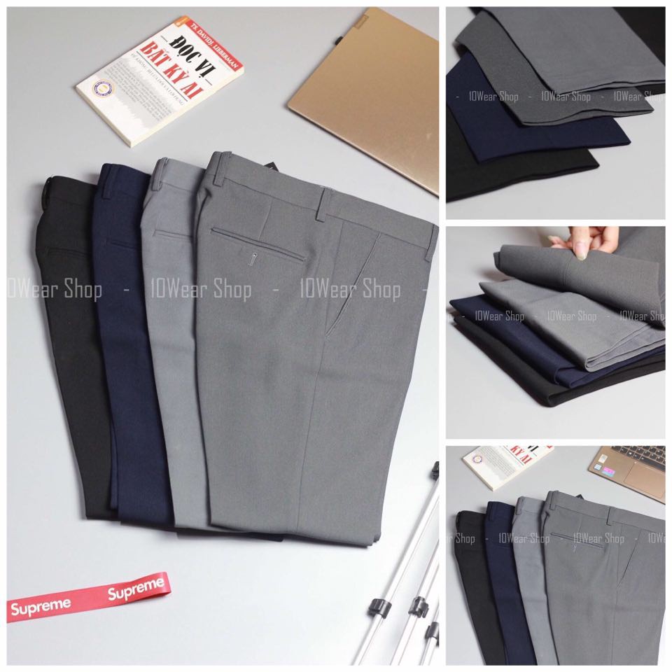 Quần Âu Nam Hàn Quốc Ống Côn Hàng Đẹp - 10Wearshop