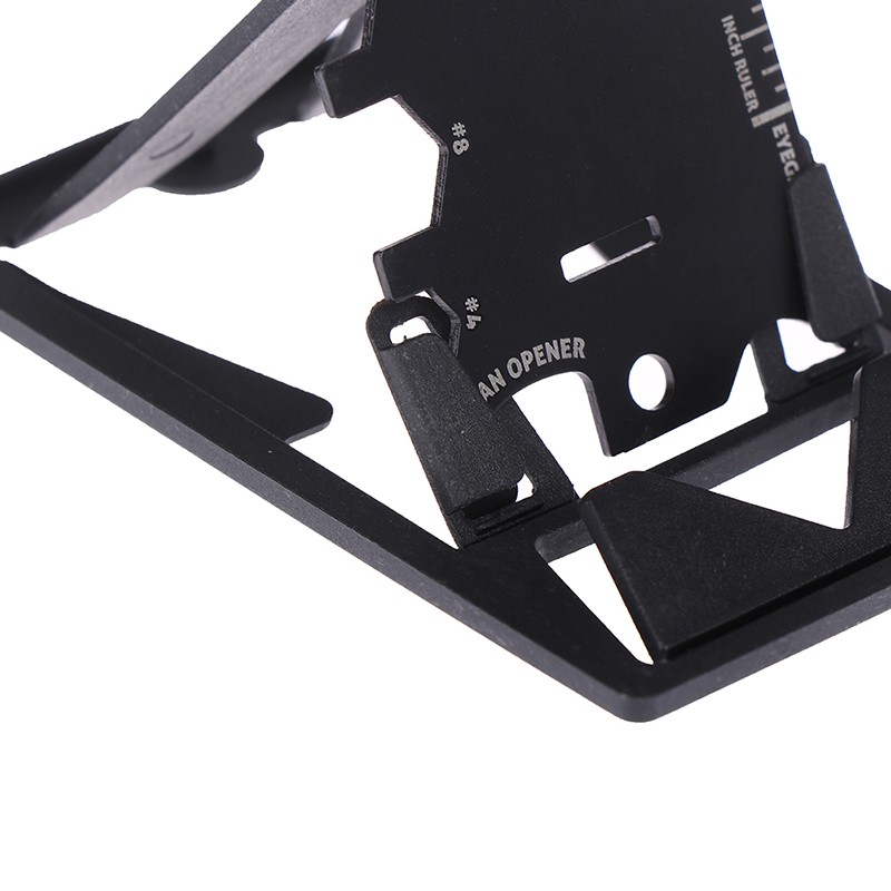 [bigapple]1Pc Folding Mobile Phone Bracket Mini EDC Card Bottle Opener Screwdriver Wrench adore