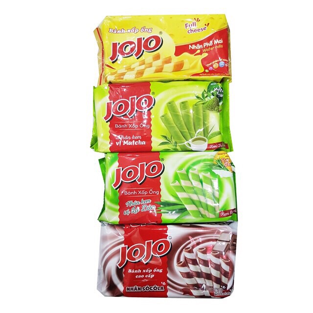 Combo 4 hộp bánh quế JoJo 125gr