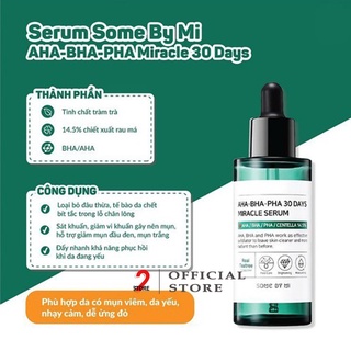 Tinh chất Some By Mi AHA-BHA-PHA 30 Days Miracle Serum