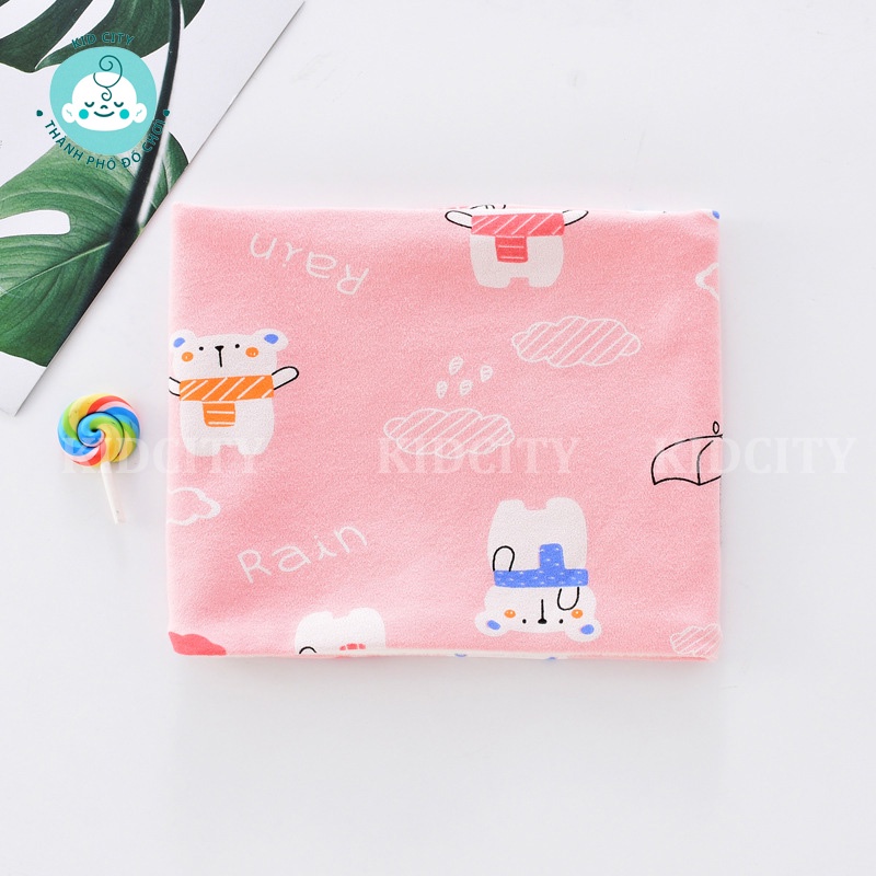 [Siêu Sale] Khăn Ống Cotton Đa Năng Pha Nhung Siêu Mềm Mịn Thời Trang Cho Bé