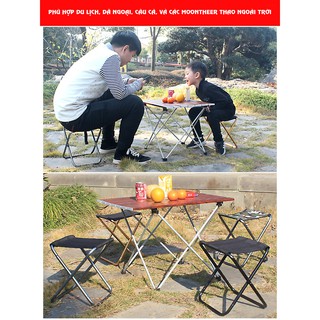 Ghế gấp du lịch dã ngoại câu cá mini