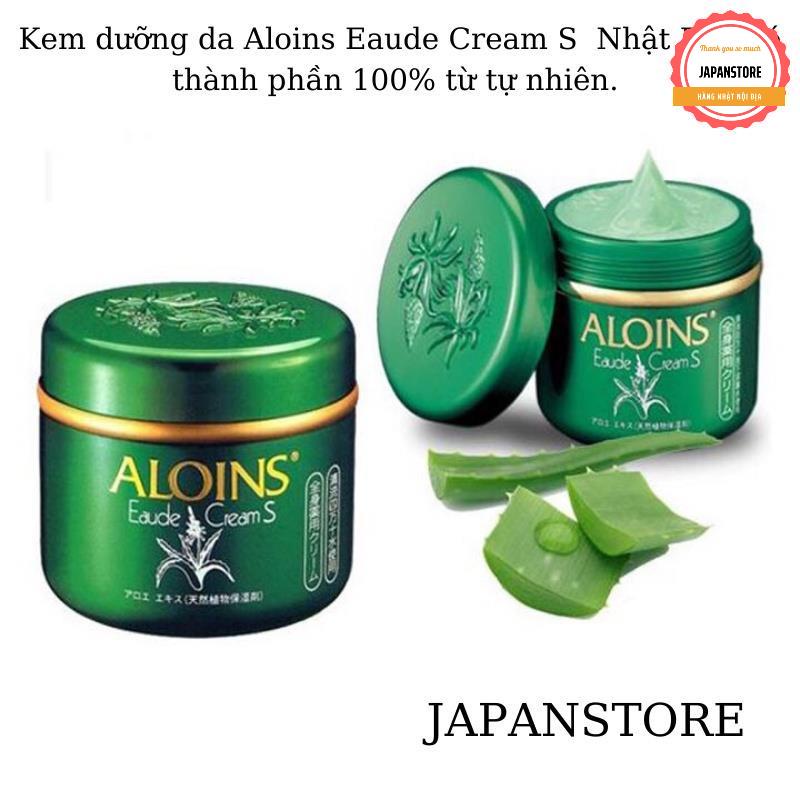 Kem Dưỡng Trắng Da Toàn Thân Lô Hội Aloins Eaude Cream S Nhật Bản⚡FREE SHIP⚡Nuôi dưỡng làn da sáng mịn, tạo độ ẩm cho da