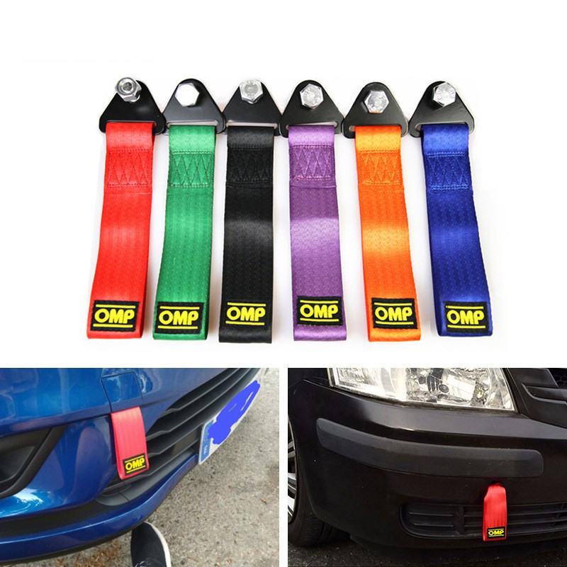 Dây móc kéo có đai ốc vít gắn trên tấm cản xe hơi SPARCO HKS OMP TAKATA