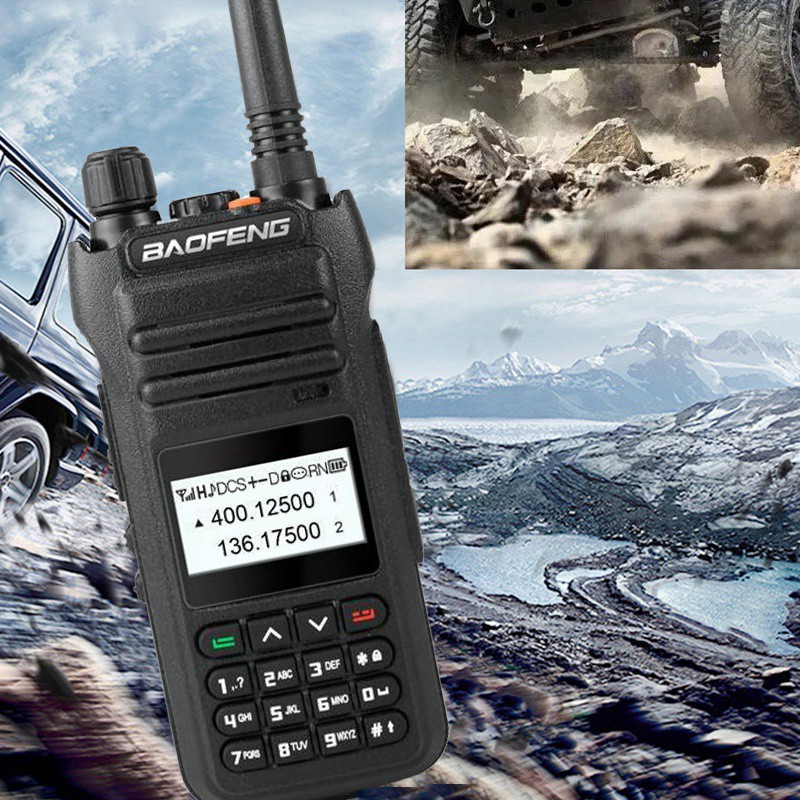 Bộ Đàm Cầm Tay Bf-H5 Uhf Vhf