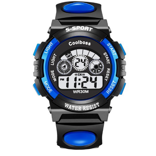 Đồng hồ thể thao trẻ em S-Sport Coolboss (xanh) | BigBuy360 - bigbuy360.vn