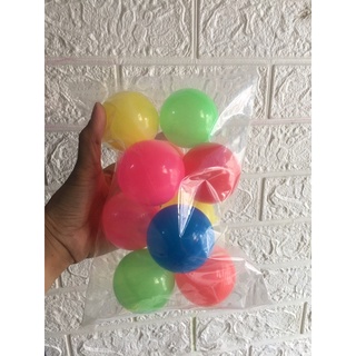 đồ chơi cho bé banh bóng nhựa nguyên sinh set 10 quả