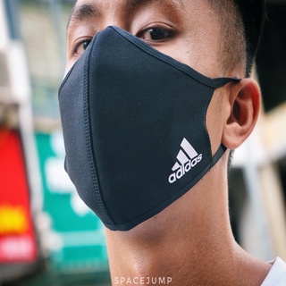 Set 3 chiếc khẩu trang adidas hàng chính hãng màu đen dành cho nam/nữ - adidas mask all black