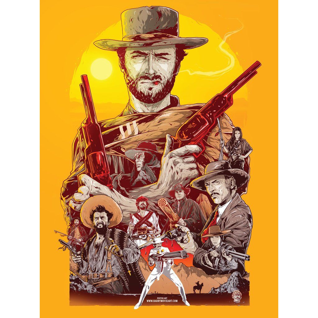 Tranh thiếc  Cao Bồi