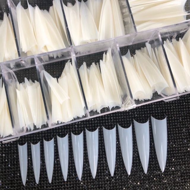 Móng Tip Nối Nhọn Siêu Dài Và Mỏng